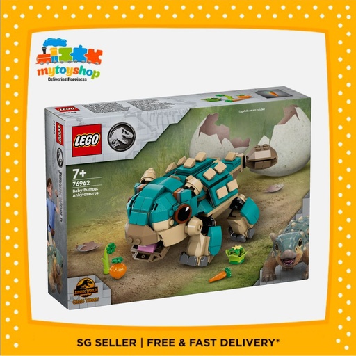 LEGO 76962 Jurassic World Baby Bumpy Ankylosaurus