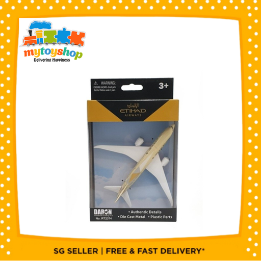 Etihad Airways Diecast Airplane Model