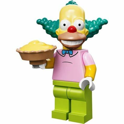 LEGO 71005 Krusty the Clown Minifigure