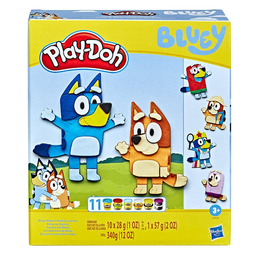 PlayDoh Bluey Make n Mash Costumes Playset