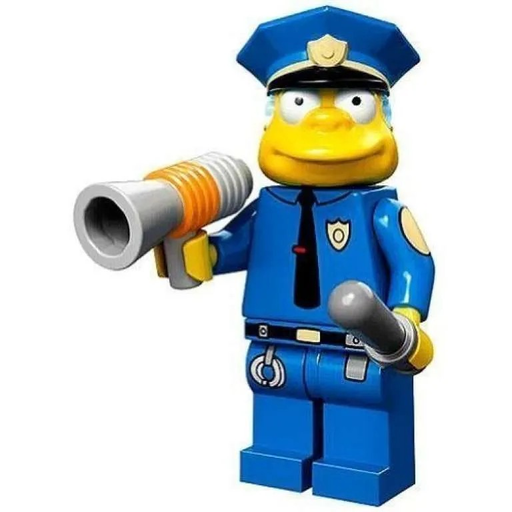 LEGO 71005 Chief Wiggum Minifigure