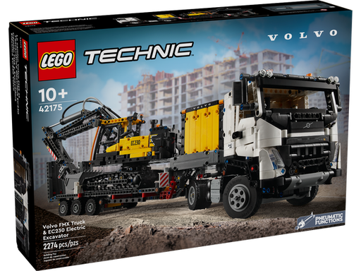 LEGO 42175 Technic Volvo FMX Truck &amp; EC230 Electric Excavator