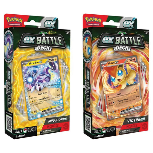 Pokemon Ex Battle Deck Victini /Miraidon ( Random)