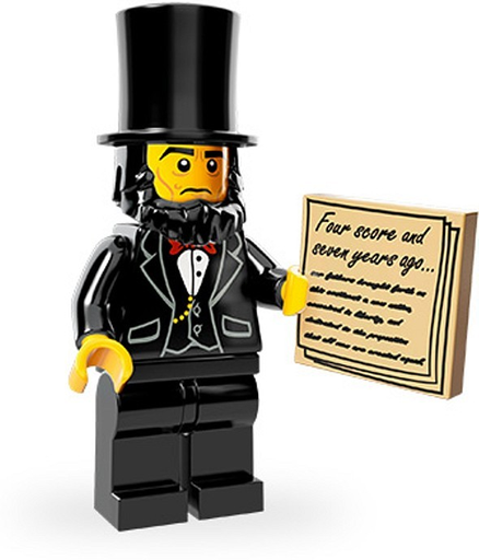 LEGO 71004 Abraham Lincoln Minifigure