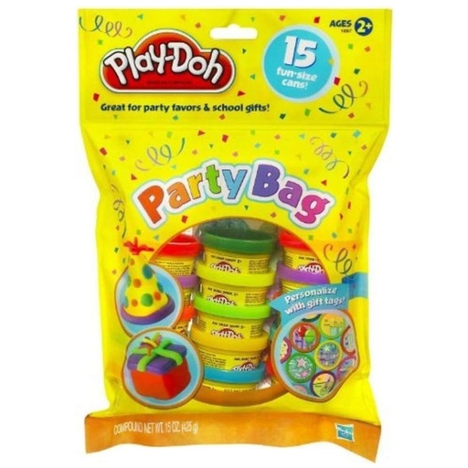 Playdoh 1 Oz 15 Count Party Bag