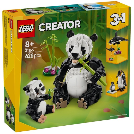 LEGO 31165 Creator Wild Animals Panda Family