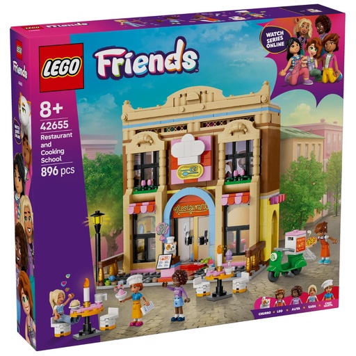 LEGO 42655 Friends Restaurant and Cooking School