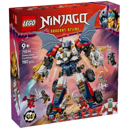 LEGO 71834 NINJAGO Zane’s Ultra Combiner Mech