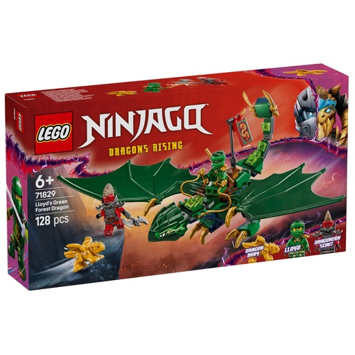 LEGO 71829 NINJAGO Lloyd’s Green Forest Dragon