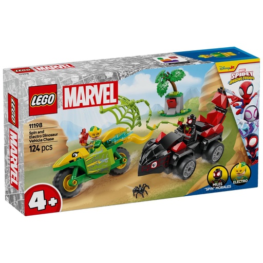 LEGO 11198 Spidey Spin and Electro Dinosaur Vehicle Chase