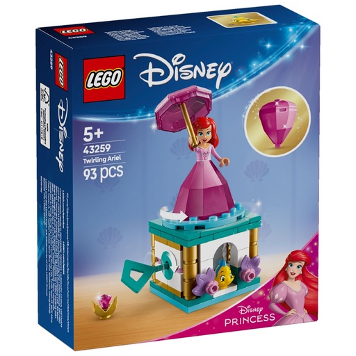 LEGO 43259 Disney Princess Twirling Ariel