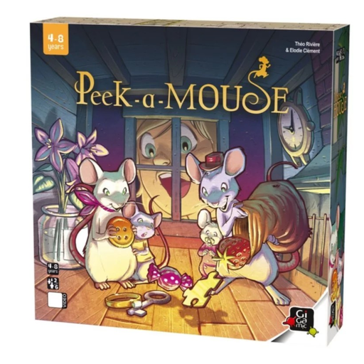 Gigamic Peek A Mouse Board Game