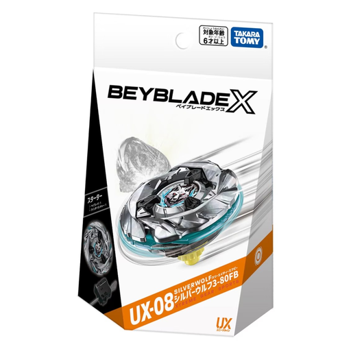 BEYBLADE X UX-08 Starter Silver Wolf 3-80FB