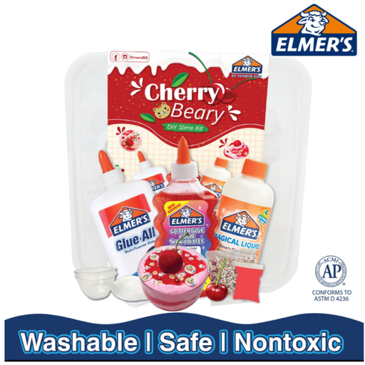 Elmers Cherry Berry Slime DIY Kit