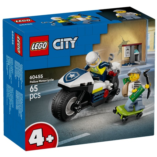LEGO 60455 City Police Motorcycle Chase