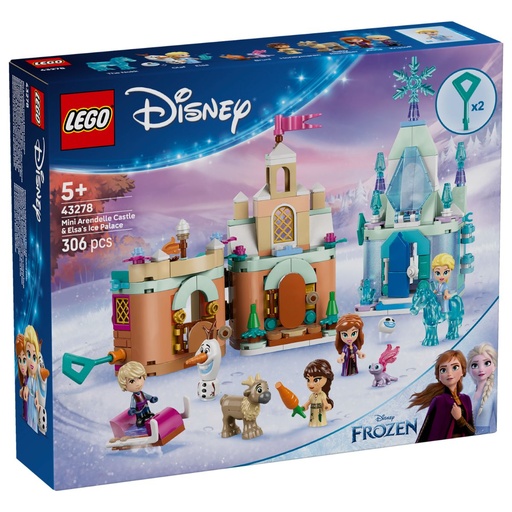 LEGO 43278 Disney Frozen Mini Arendelle Castle N Elsa’s Ice Palace