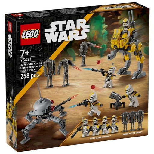 LEGO 75431 Star Wars 327th Star Corps Clone Troopers Battle Pack