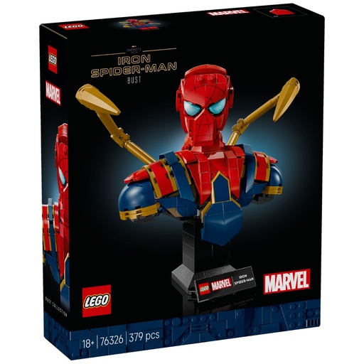 LEGO 76326 Marvel Iron SpiderMan Bust