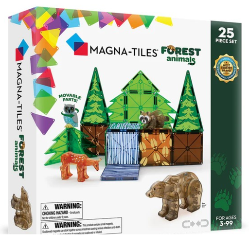Magna Tiles Forest Animals 25 Pc Set