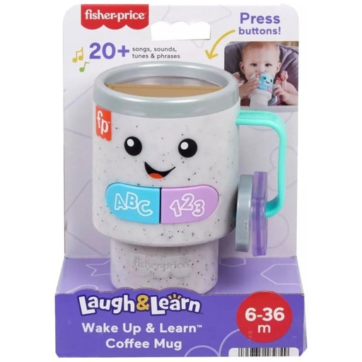 Fisher Price LNL Wake Up n Learn Coffee Mug