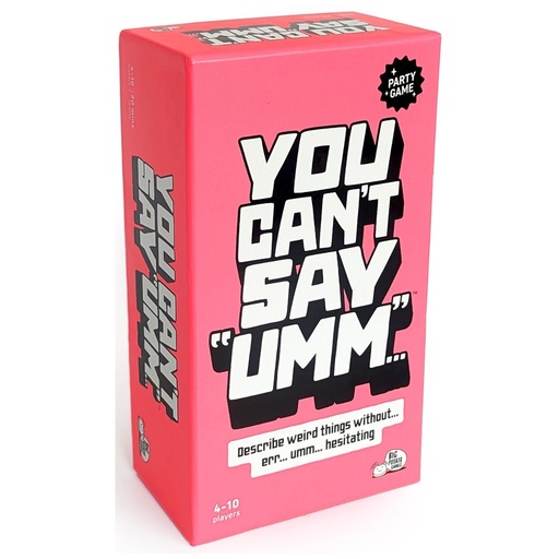 You Can't Say Umm Card Game