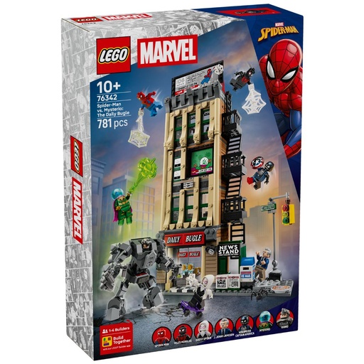 LEGO 76342 Marvel SpiderMan vs. Mysterio The Daily Bugle