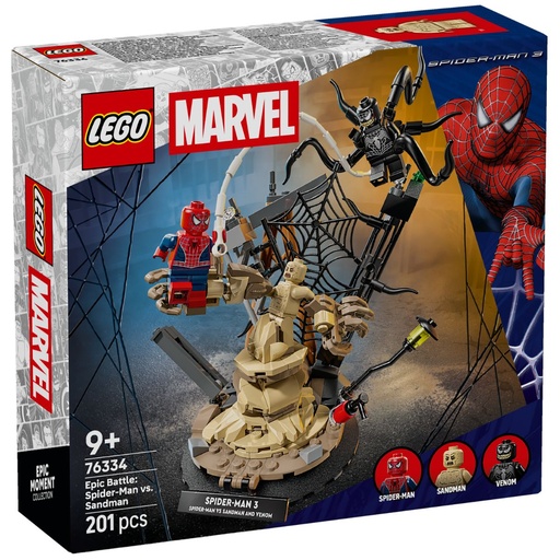 LEGO 76334 Marvel Epic Battle Spider-Man vs. Sandman