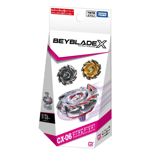 Beyblade X CX-06 Random Booster Fox Blush Select