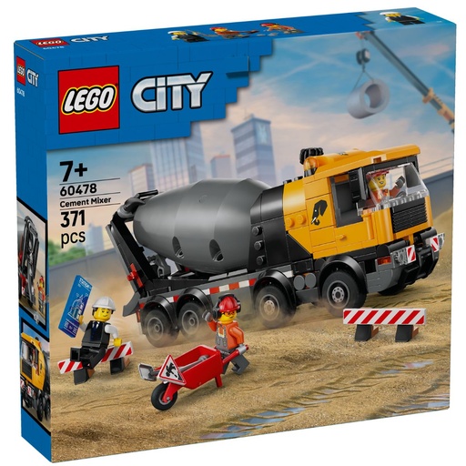 LEGO 60478 City Cement Mixer