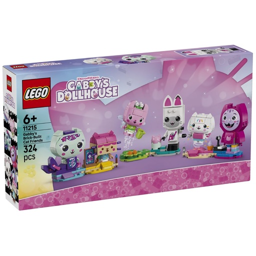 LEGO 11215 Gabby’s Dollhouse Gabby’s Brick-Built Cat Friends