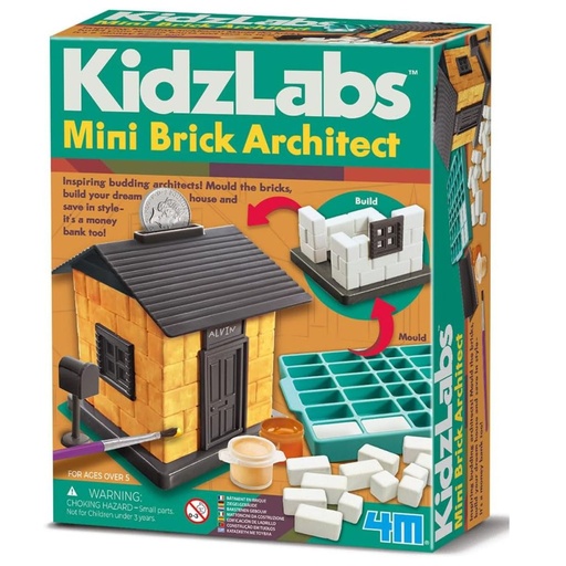4M Kidzlabs Mini Brick Architect Kit