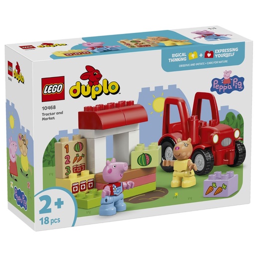 LEGO 10468 DUPLO Peppa Pig Tractor and Market