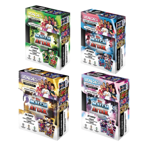 Topps Match Attax Champions League 2025/26 Mini Tin-Bundle of 4