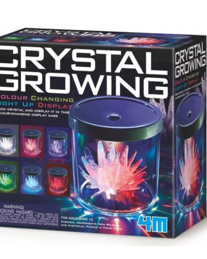 4M Crystal Growing Colour Changing Display Case