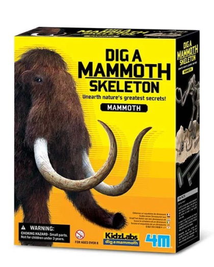 4M Dig A Dinosaur Mammoth Skeleton