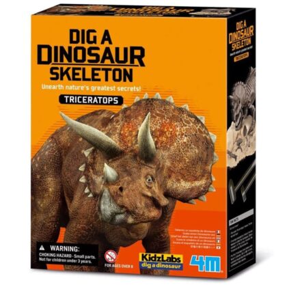 4M Dig A Dinosaur Skeleton Triceratops