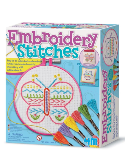 4M Easy to Do Embroidery Stitches