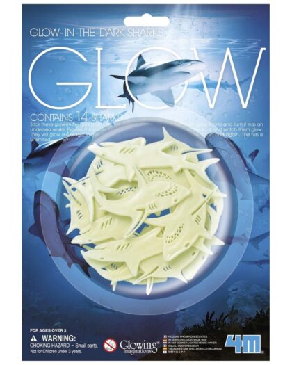 4M Glow In the Dark Sharks