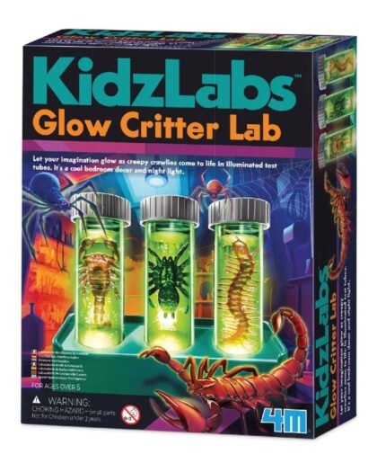 4M Kidzlabs Glow Critter Lab
