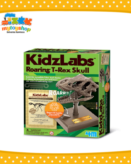 4M Kidzlabs Roaring Trex Skull