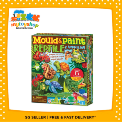 4M Mould & Paint Reptile and Amphibian