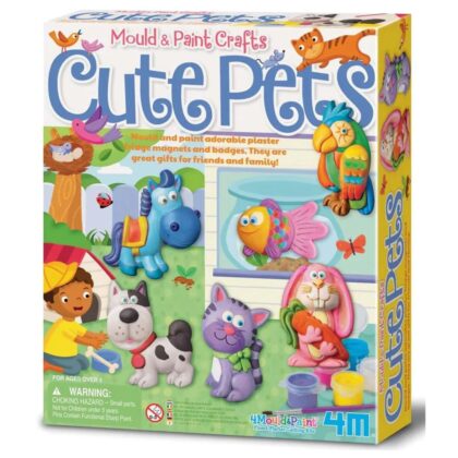 4M Mould and Paint Cute Pets