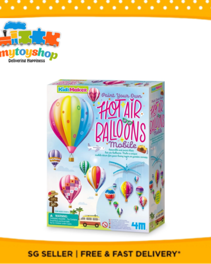 4M Paint Your Own Hot Air Balloon Mobile