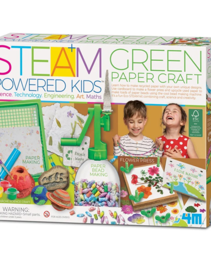 4M STEAM Education Green Paper Craft Kit