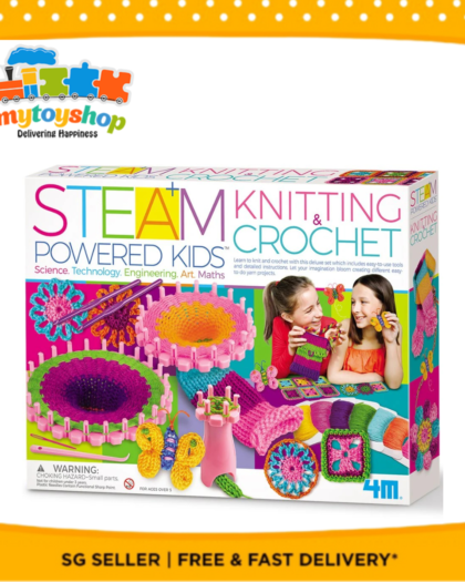 4M STEAM Knitting and Crochet