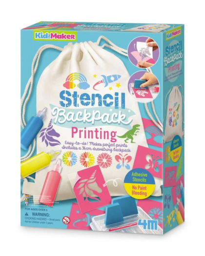 4M Stencil Backpack Printing
