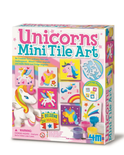 4M Unicorns Mini Tile Art
