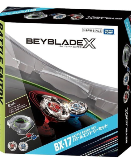 BEYBLADE X BX-17 BATTLE ENTRY SET