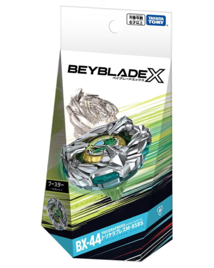 BEYBLADE X BX-44 BOOSTER TRICERA PRESS