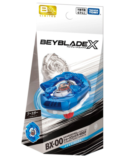 BEYBLADE X BXG-06 BOOSTER SHARKEDGE